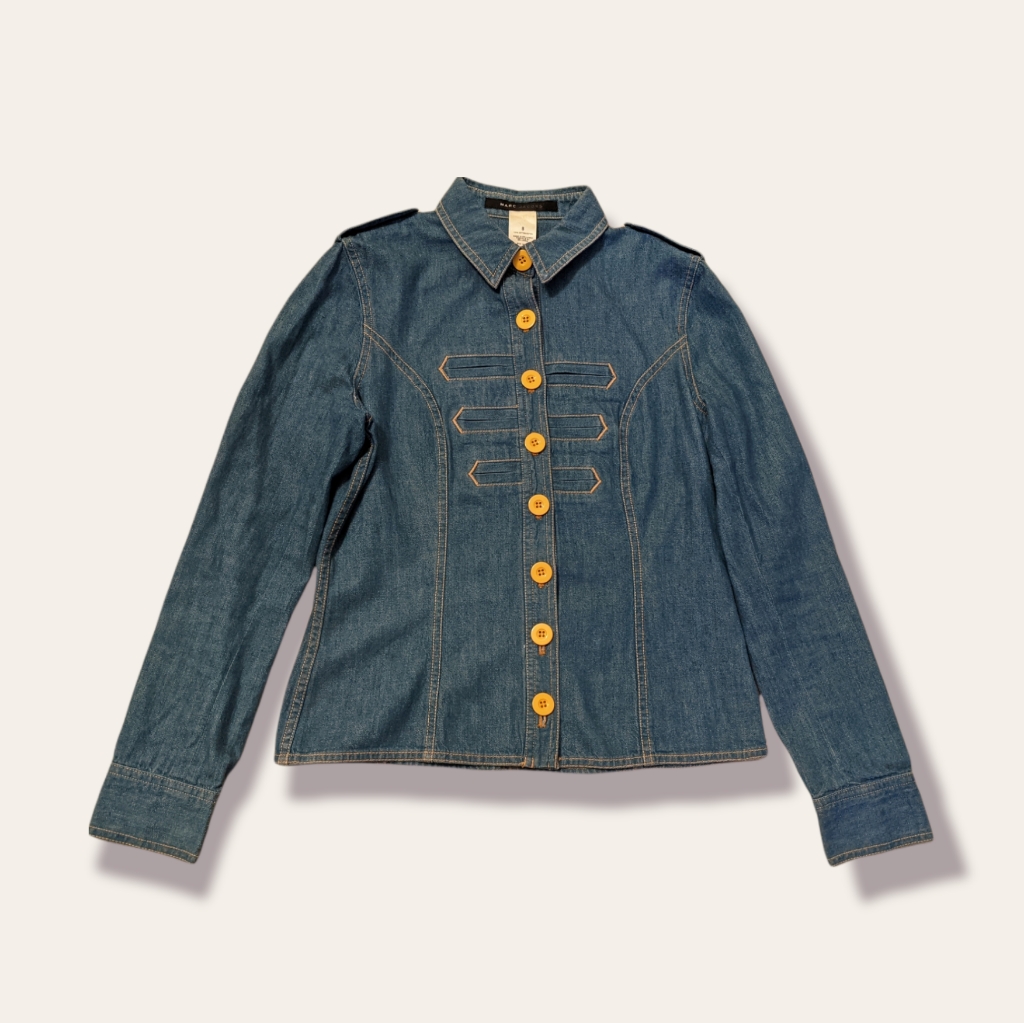 Marc By Marc Jacobs Jeans Button Down Top 8